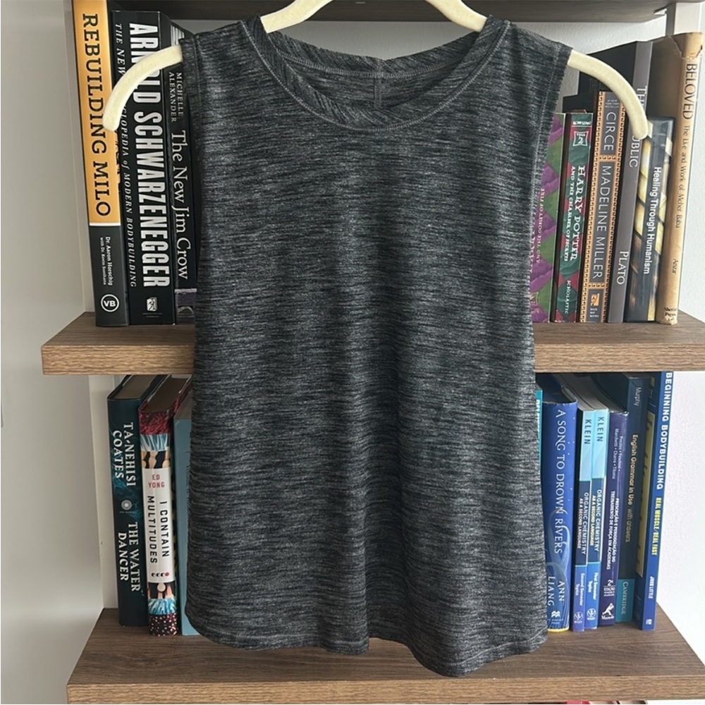 Lululemon Athletica Gray Crop Top Tank